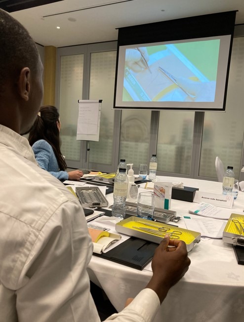 Surgical Sutures Solution History Gima Bambot Healthcare At Dubai Training Workshop 12
