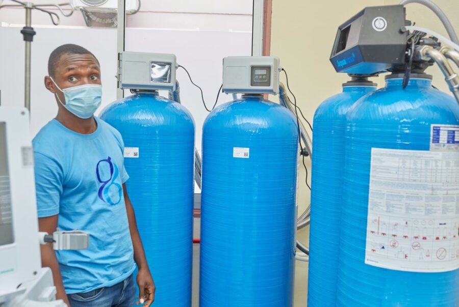 Extension of Hemodialysis Center - Hôpital Général de Douala (HGD). Douala - Littoral Region. Cameroon. Gima Bambot Healthcare Equipes Hemodialysis Center In Douala General Hospital6 900x603